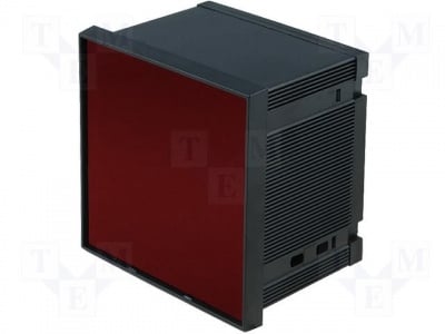 Кутия панел OP96X96L057 Кутия: панел; L: 63mm; W: 96mm; H: 96mm; норил; черен; IP20; max.90°C